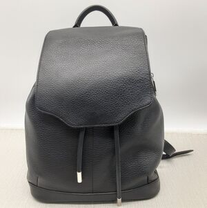 Rag & Bone Mini Pilot Backpack Black Leather Adjustable Strap